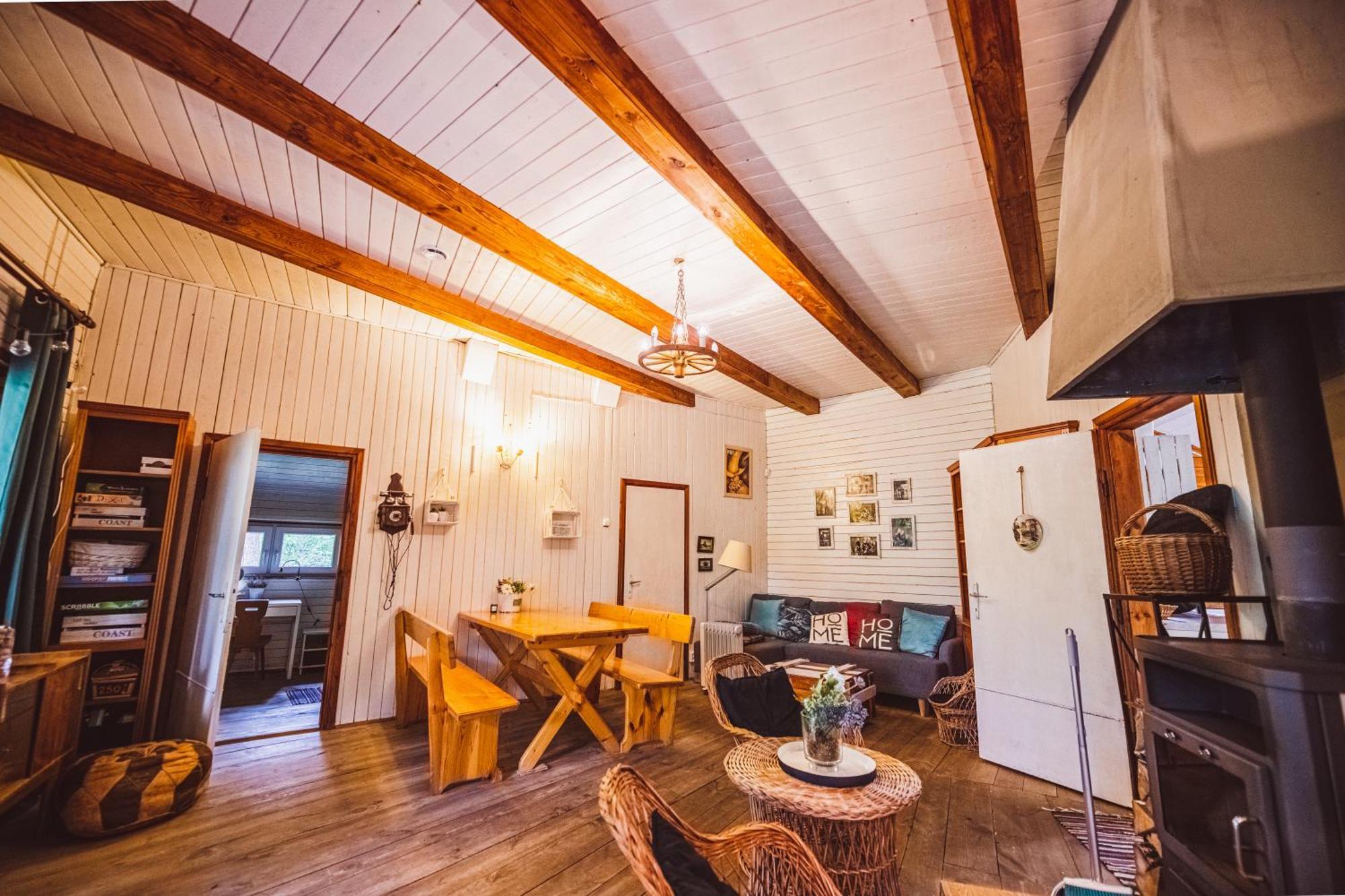 Cozy Nature Retreat With Patio Fireplace Garden Maciejowice Экстерьер фото